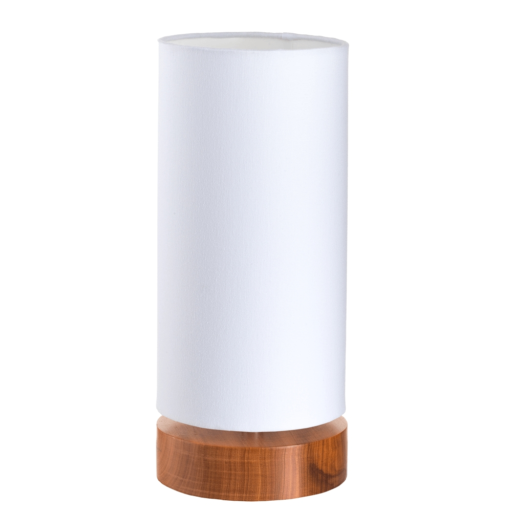 Abajur de Mesa branco madeira Abajur de Mesa branco madeira