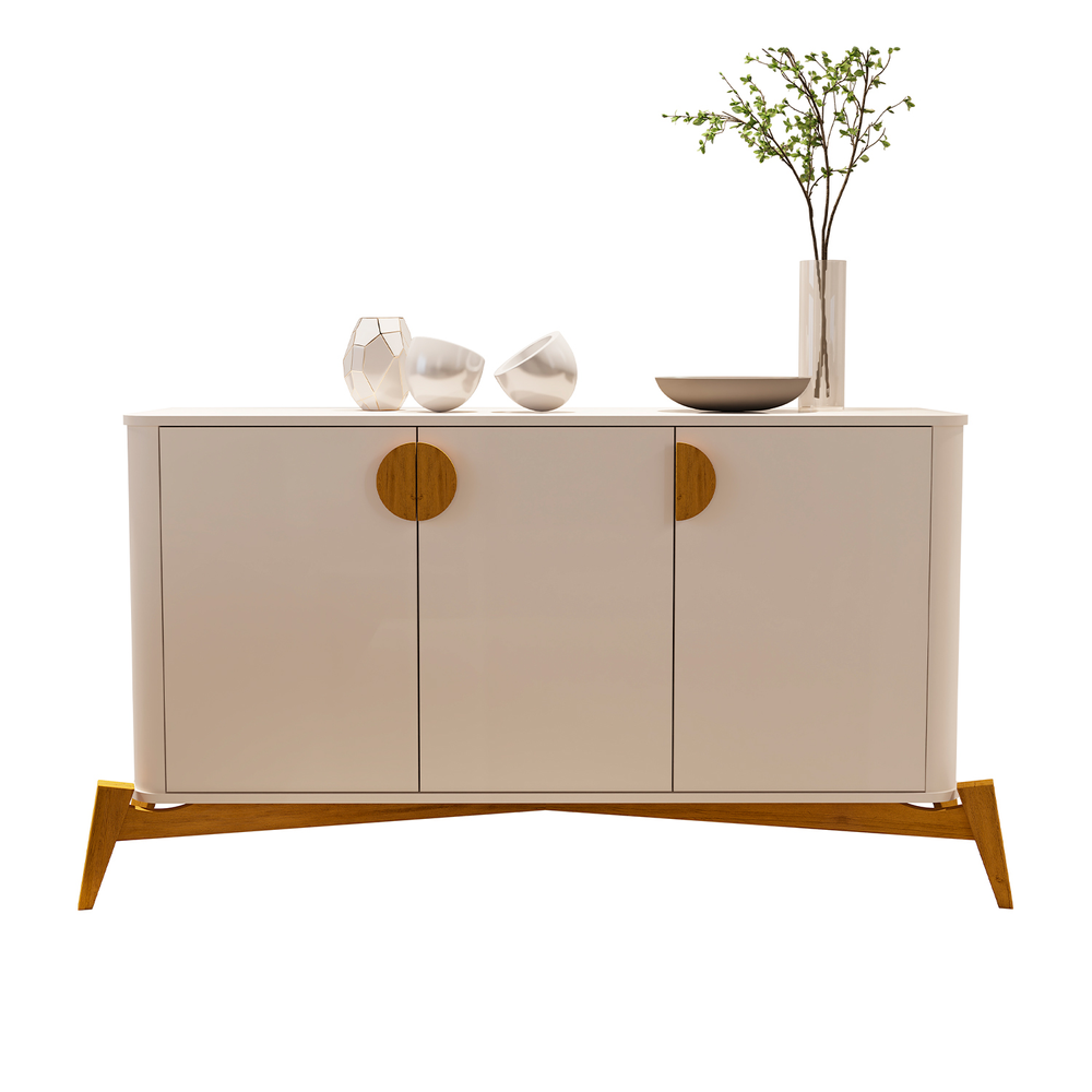 Buffet Aparador Buriti Off White - Moveis JB Buffet Aparador Buriti Off White - Moveis JB