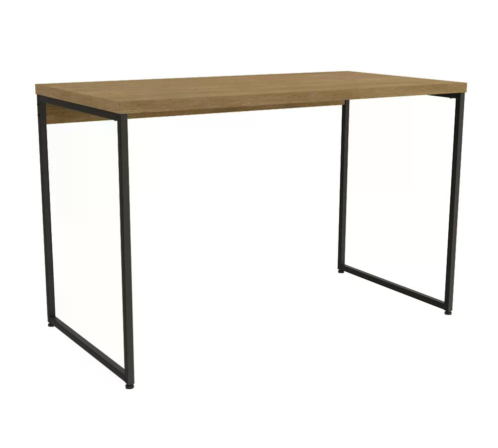 Mesa Escrivaninha 118cm Industrial Crome LI002 Freijo Preto Kappesberg Mesa Escrivaninha 118cm Industrial Crome LI002 Freijo Preto Kappesberg
