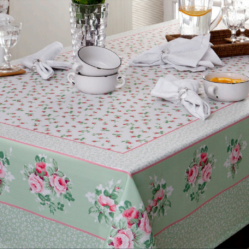 Toalha de Mesa Retangular 8 Lugares Liana Toalha de Mesa Retangular 8 Lugares Liana