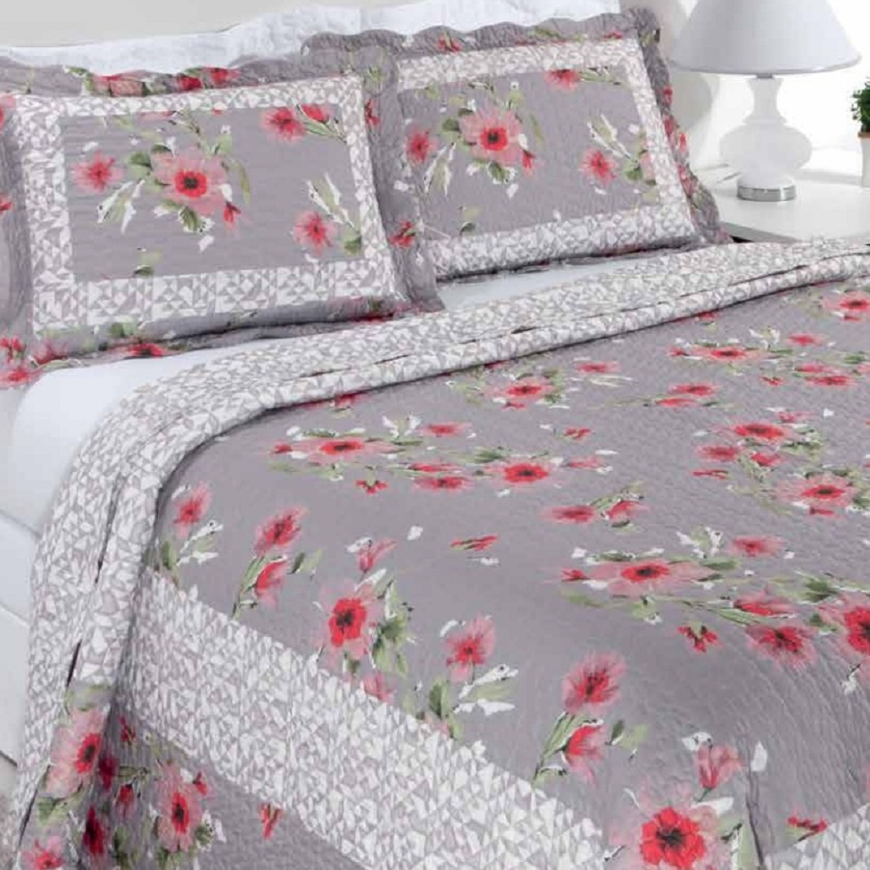 Kit Colcha Solteiro Decore Agnes Kit Colcha Solteiro Decore Agnes