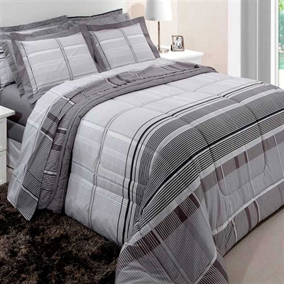 Jogo de Cama Solteiro Innovi 150 Fios Sonata Jogo de Cama Solteiro Innovi 150 Fios Sonata
