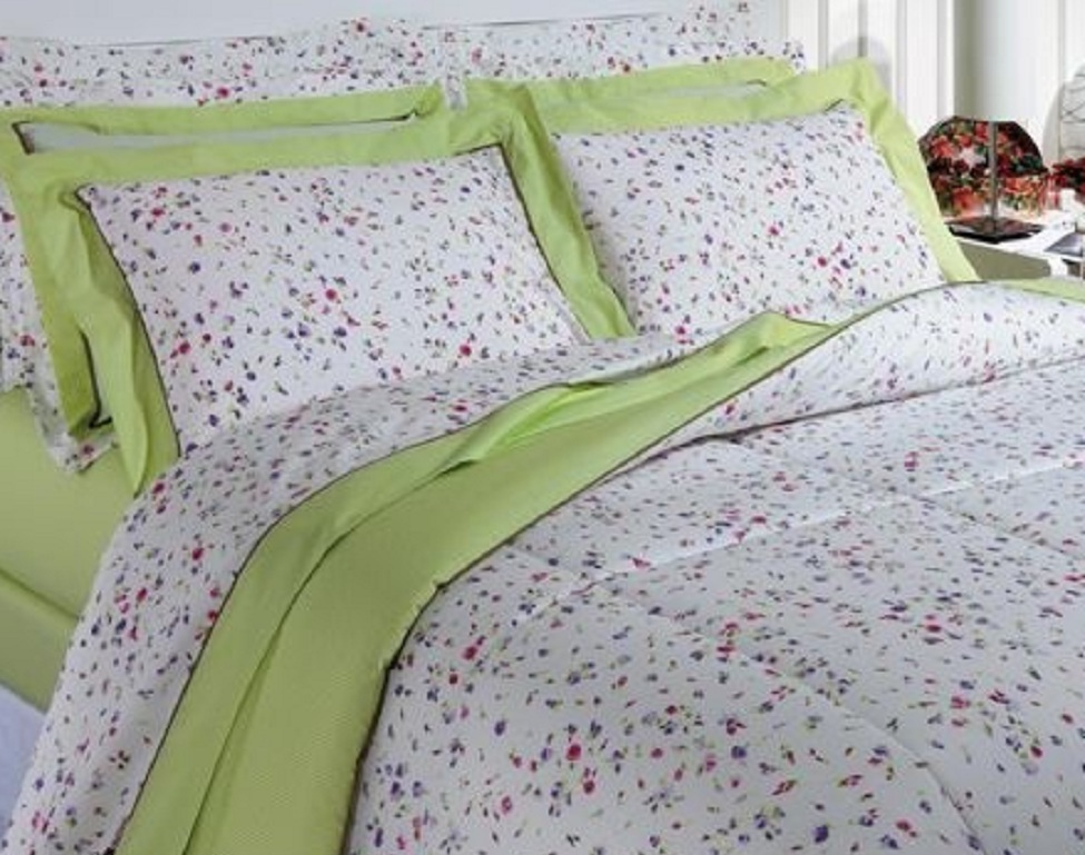 Jogo de Cama Solteiro 200 Fios Aloe Vera Kacyumara Jogo de Cama Solteiro 200 Fios Aloe Vera Kacyumara