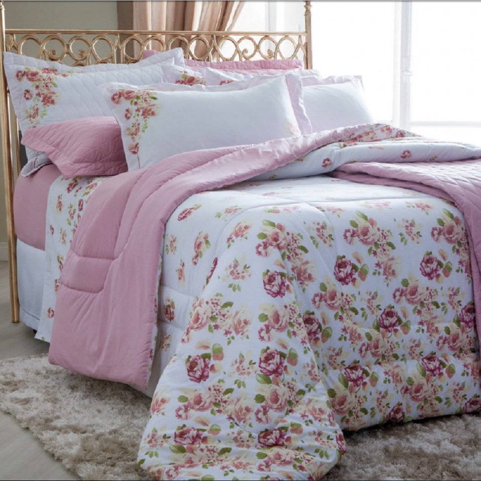 Jogo de Cama Solteiro Innovi 150 Fios Nivia Jogo de Cama Solteiro Innovi 150 Fios Nivia