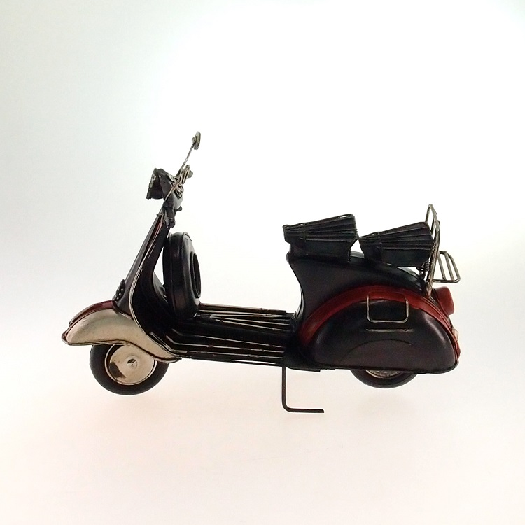 Miniatura Moto Metal Preta Miniatura Moto Metal Preta