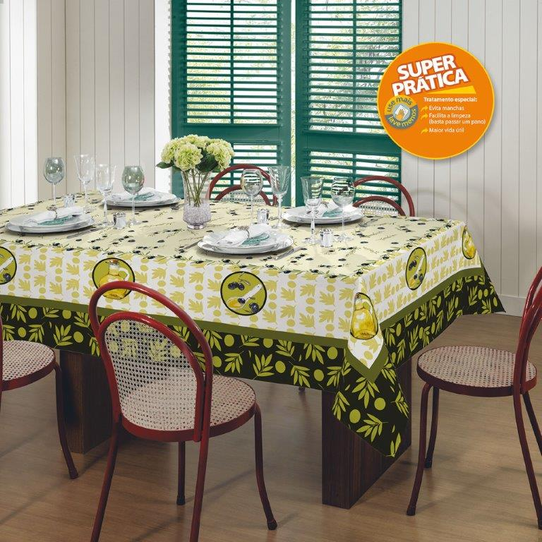 TOALHA DE MESA RETANGULAR 06 LUGARES - ISABEL TOALHA DE MESA RETANGULAR 06 LUGARES - ISABEL