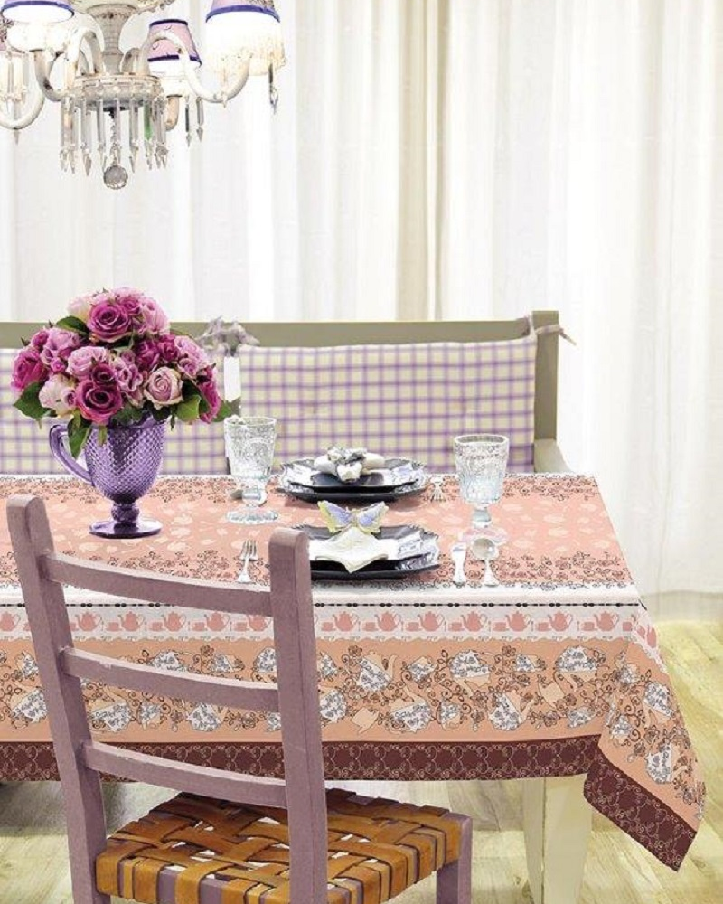 Toalha de Mesa Quadrada 4 Lugares - Vanessa Toalha de Mesa Quadrada 4 Lugares - Vanessa