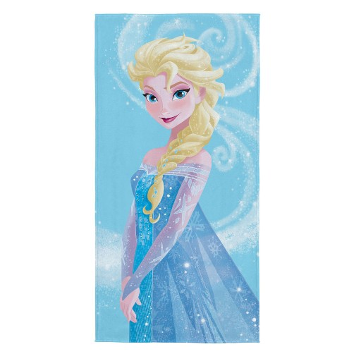 Toalha de Banho Felpuda Estampada Frozen D1 Toalha de Banho Felpuda Estampada Frozen D1