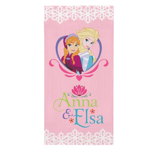 Toalha de Banho Felpuda Estampada Frozen E Toalha de Banho Felpuda Estampada Frozen E