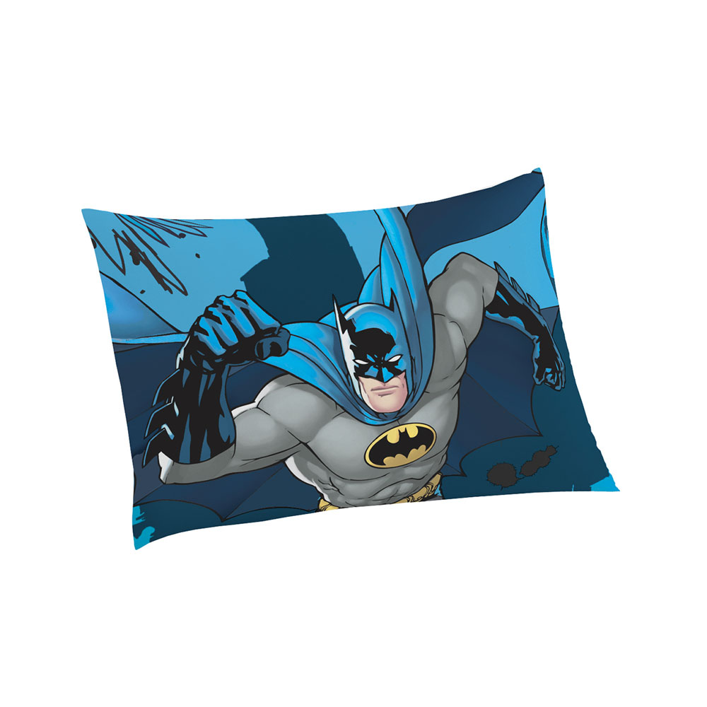 Fronha Infantil Estampada Batman 1 peça Lepper Fronha Infantil Estampada Batman 1 peça Lepper