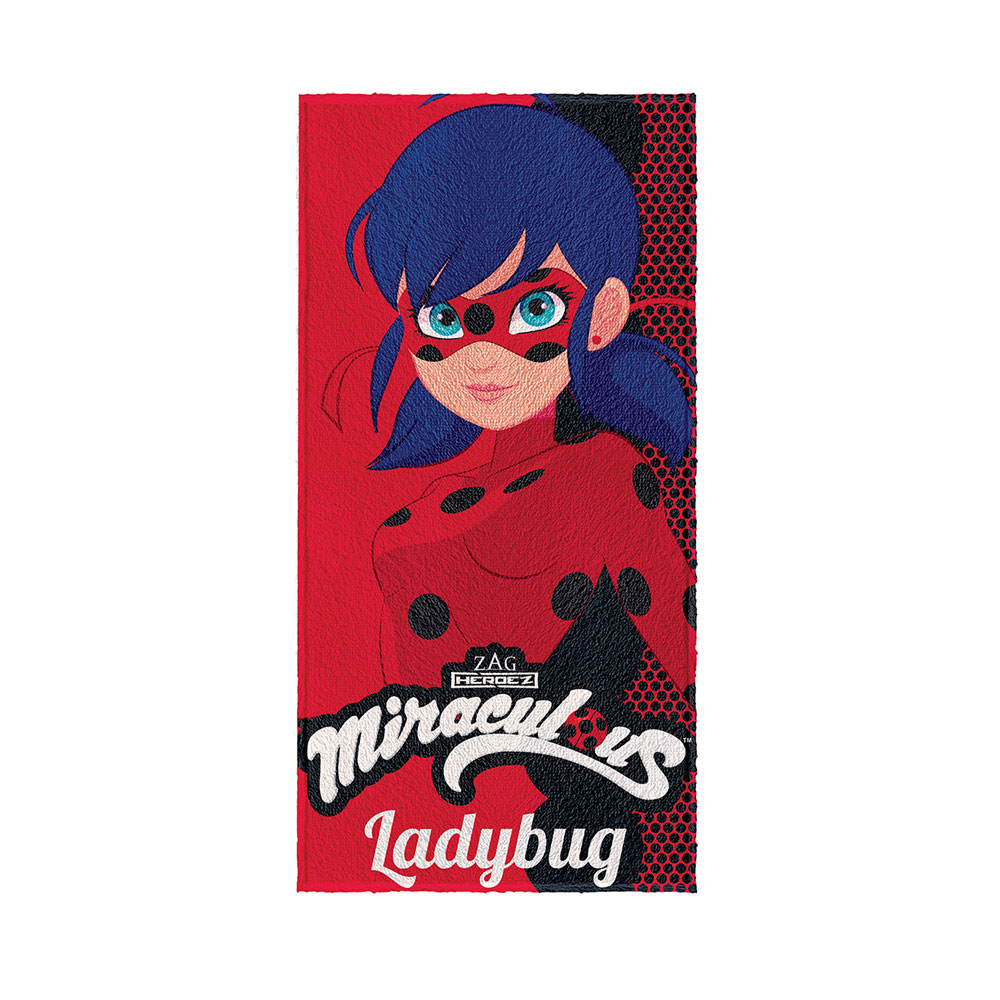 Toalha de Banho Felpuda Estampada Laydbug D 1 peça Lepper Toalha de Banho Felpuda Estampada Laydbug D 1 peça Lepper