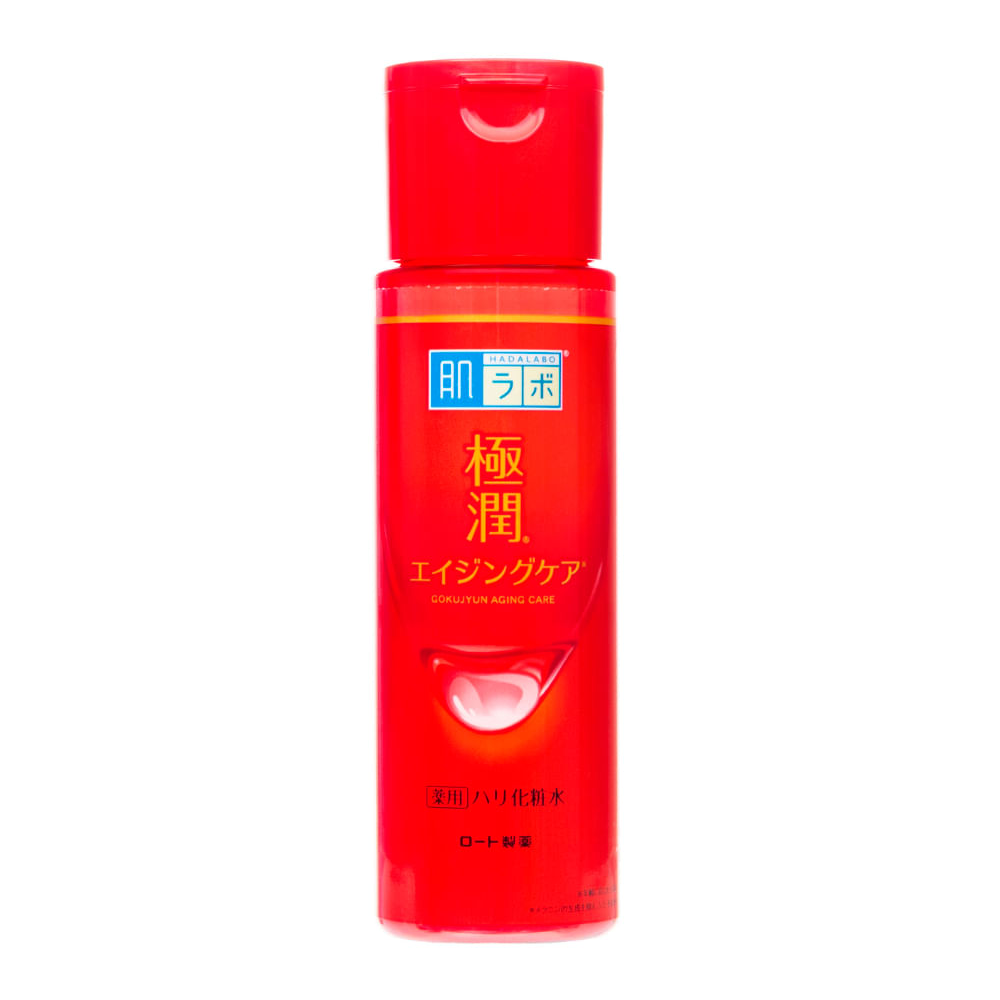 Loção hidratante hada labo anti-idade gokujyun aging care lotion Loção hidratante hada labo anti-idade gokujyun aging care lotion
