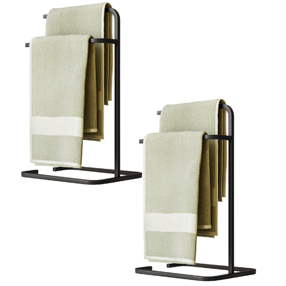 Kit 2 Suporte Porta Papel Toalha Isla Para Pia Bancada Lavabo Duplo Aço D01 Preto Fosco - Lyam Decor Kit 2 Suporte Porta Papel Toalha Isla Para Pia Bancada Lavabo Duplo Aço D01 Preto Fosco - Lyam Decor