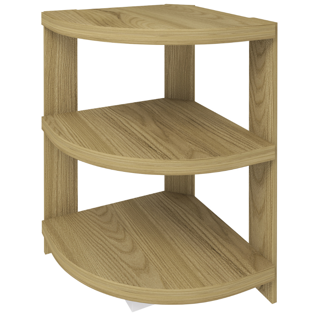 Estante Multiuso com 03 Prateleiras Wind A02 72x49 Olmo - Lyam Decor Estante Multiuso com 03 Prateleiras Wind A02 72x49 Olmo - Lyam Decor