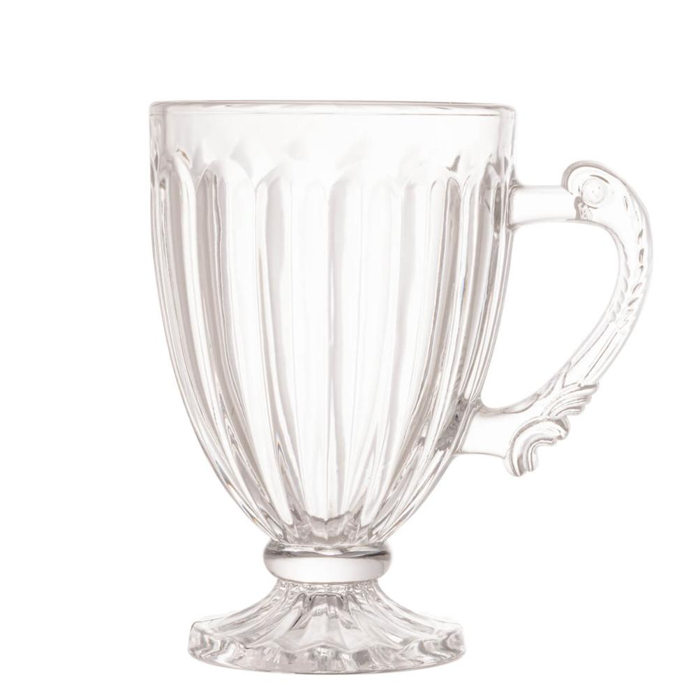 Xícara Taça de Vidro Cristal com Pé Imperial Café 200ml Cafe Xícara Taça de Vidro Cristal com Pé Imperial Café 200ml Cafe