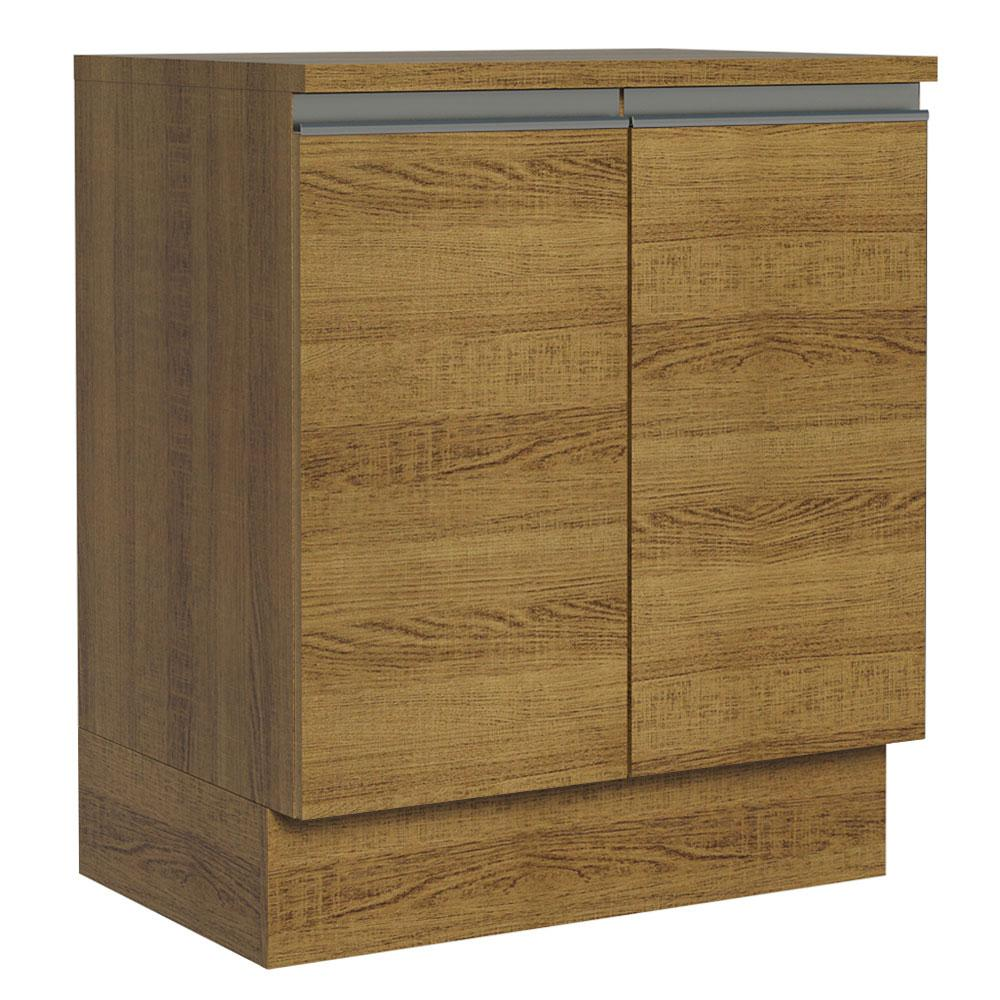 Balcão Armário de Cozinha 70 cm 2 Portas Rustic Glamy Madesa Balcão Armário de Cozinha 70 cm 2 Portas Rustic Glamy Madesa