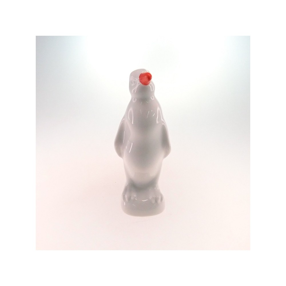 Miniatura Pinguim Cerâmica Decorativa Branco 23x18Cm Miniatura Pinguim Cerâmica Decorativa Branco 23x18Cm