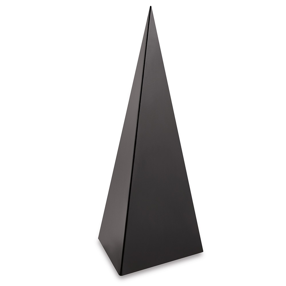 Enfeite Decorativo "Pirâmide" em Metal Preto 30 cm - D'Rossi Enfeite Decorativo "Pirâmide" em Metal Preto 30 cm - D'Rossi