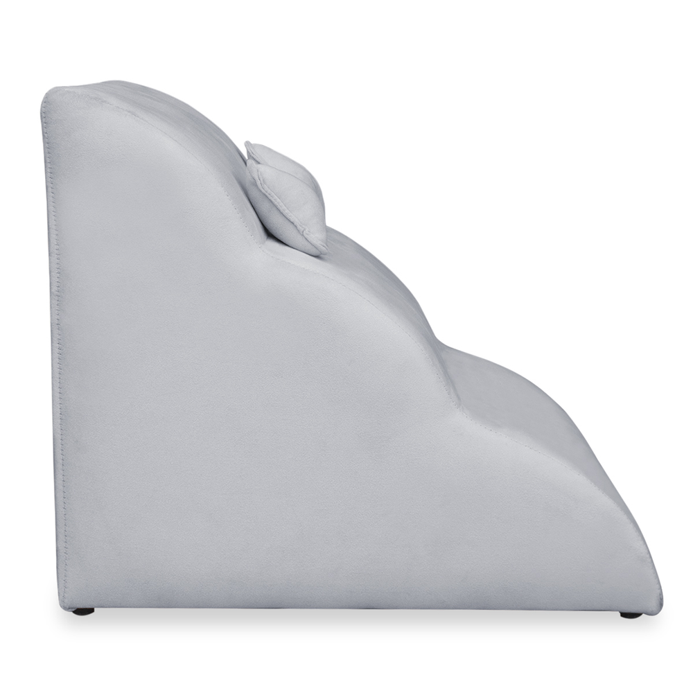 Escada Rampa Pet Nuvem Para Cachorro e Gato + Brinde Suede Cinza - Montanaris Decor Escada Rampa Pet Nuvem Para Cachorro e Gato + Brinde Suede Cinza - Montanaris Decor