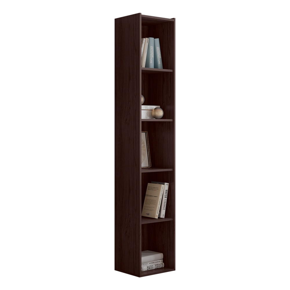 Estante Para Livros com 4 Prateleiras 33cm Julia Castanho - Montanaris Decor Estante Para Livros com 4 Prateleiras 33cm Julia Castanho - Montanaris Decor