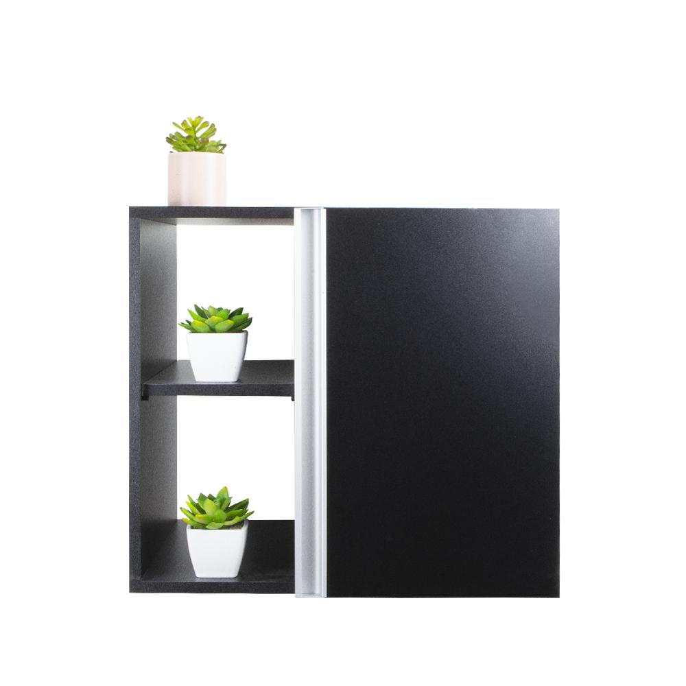 Conjunto Gabinete para Banheiro Preto 55cm sem Cuba Harpia Conjunto Gabinete para Banheiro Preto 55cm sem Cuba Harpia