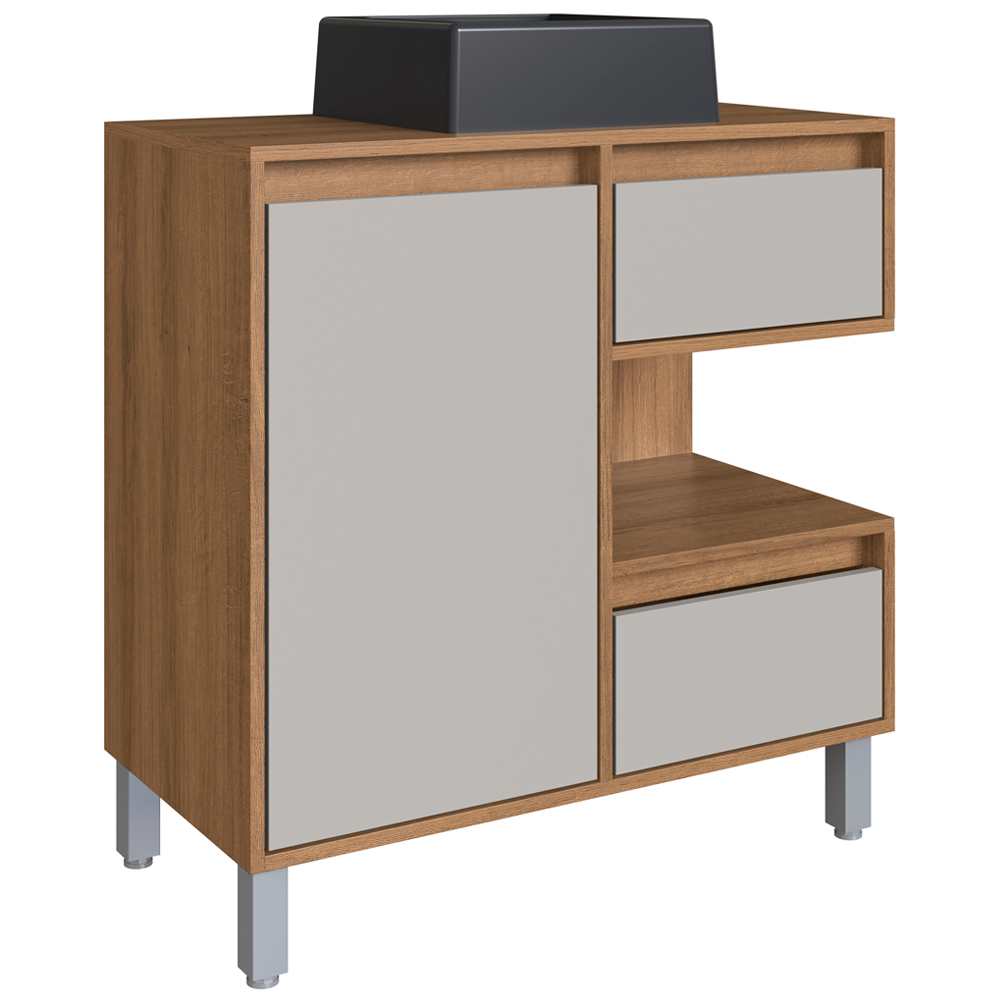 Gabinete Suspenso 80 cm Cuba Preta BL2001 Mell Arenas FAEM Gabinete Suspenso 80 cm Cuba Preta BL2001 Mell Arenas FAEM