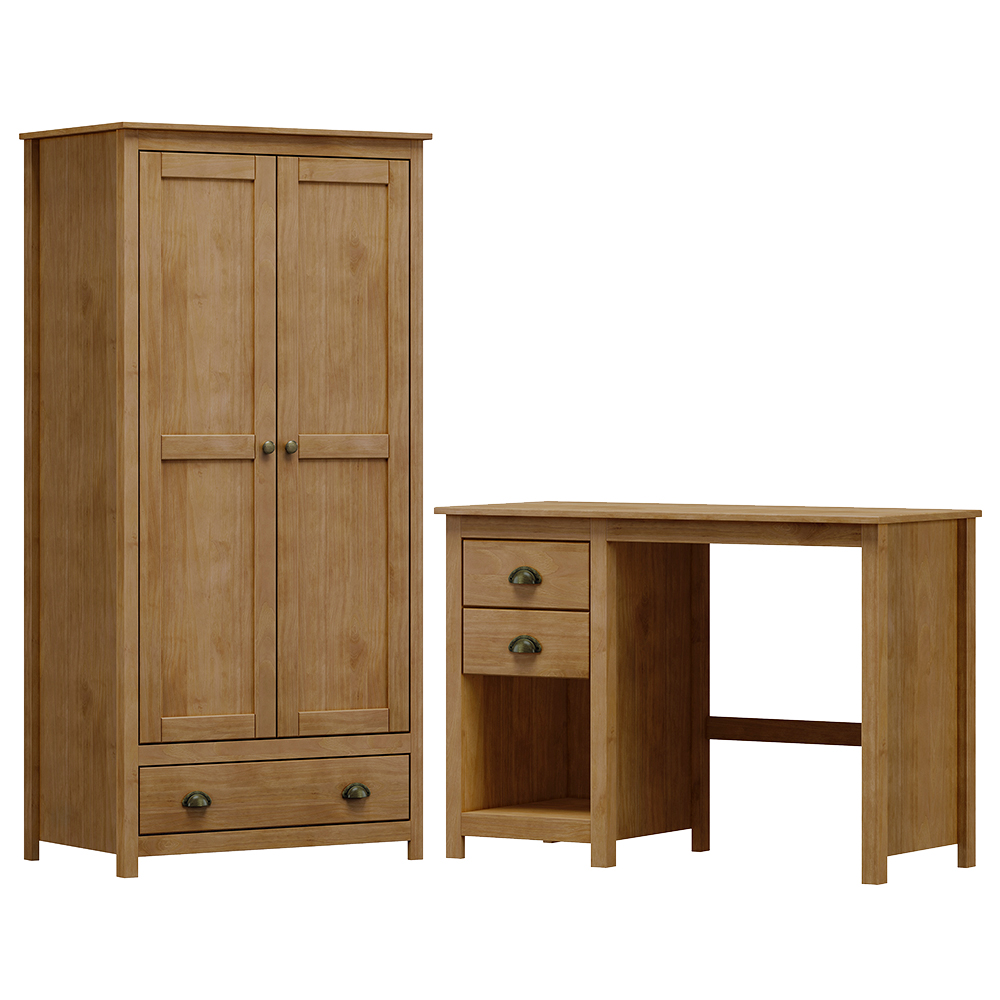 Armario 2 PT Mesa Escrivaninha 2 GV Madeira Maciça Freijo Milani Store Armario 2 PT Mesa Escrivaninha 2 GV Madeira Maciça Freijo Milani Store