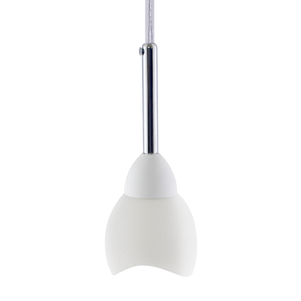 Lustre Pendente Design 3950 1 Lâmpada Led G9 Branca