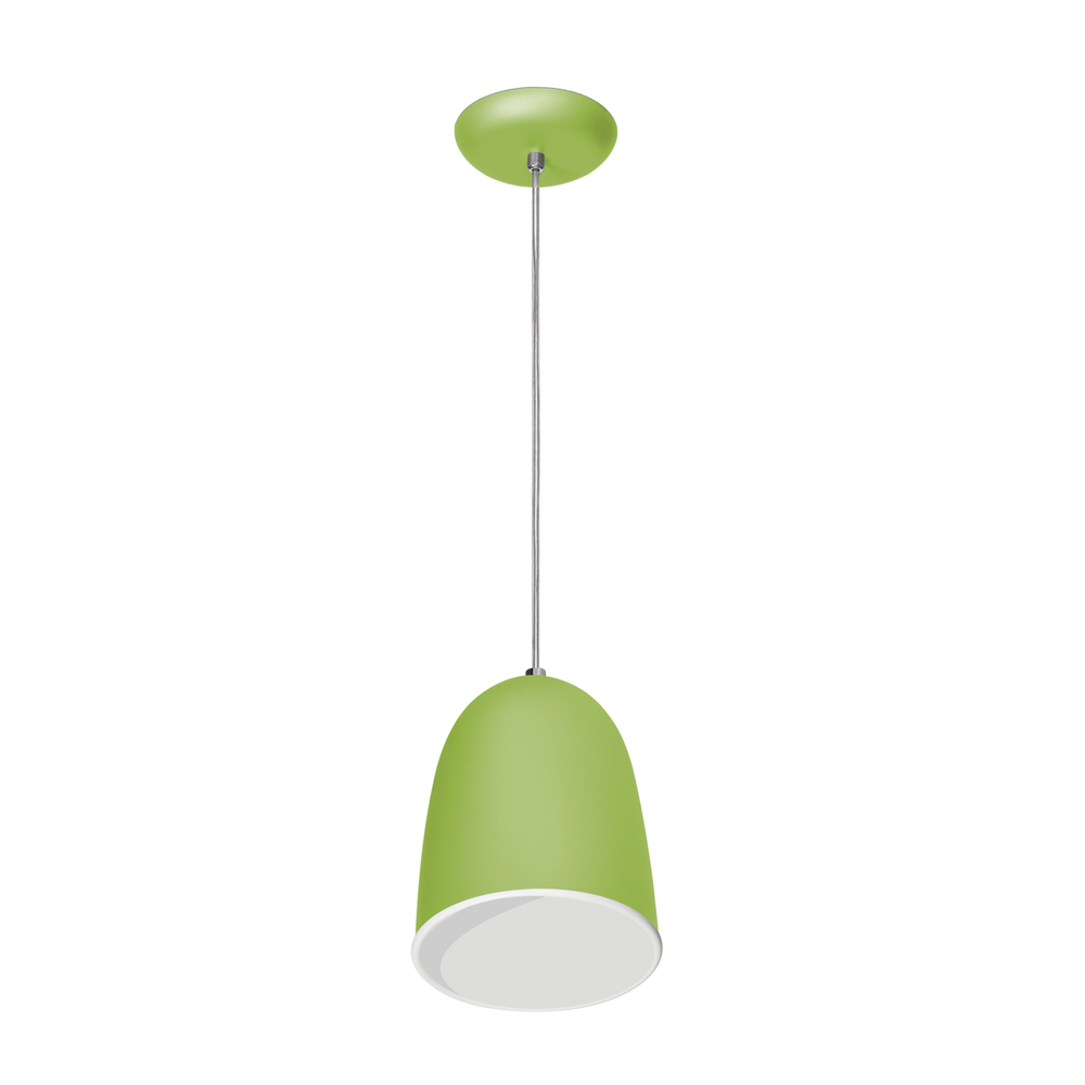 Lustre Pendente Design 7741 1 Lâmpada E27 Verde Lustre Pendente Design 7741 1 Lâmpada E27 Verde