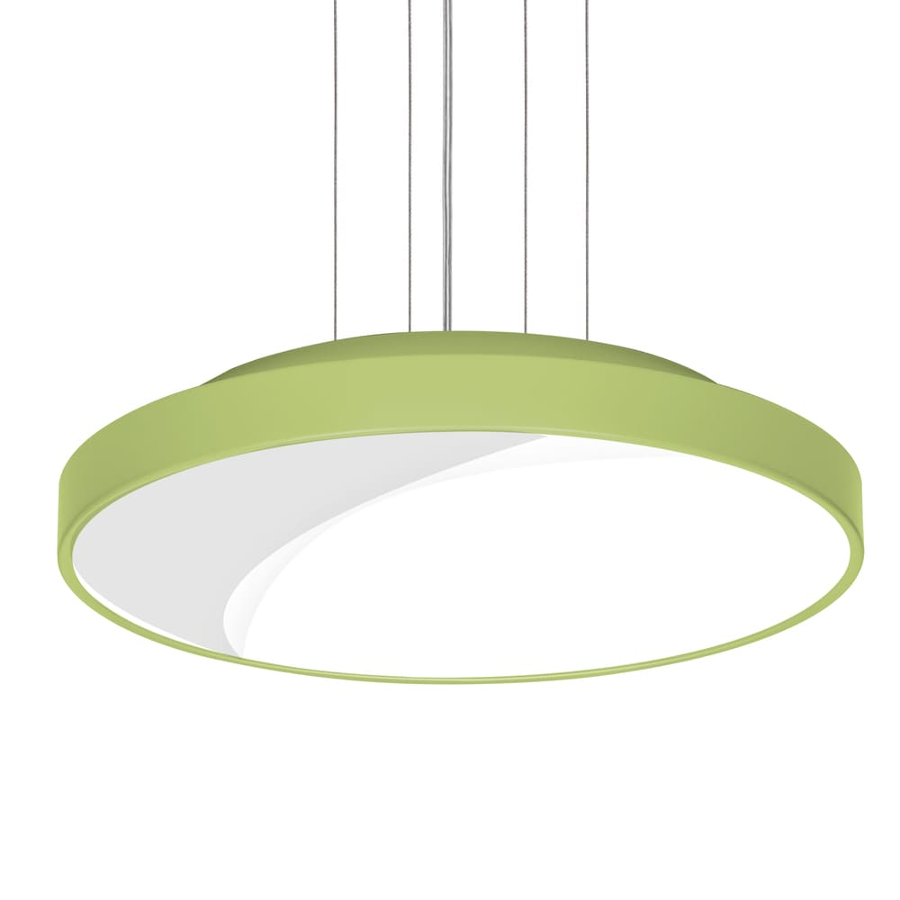 Lustre Pendente Redondo 7652 3 Lâmpadas E27 Verde Lustre Pendente Redondo 7652 3 Lâmpadas E27 Verde