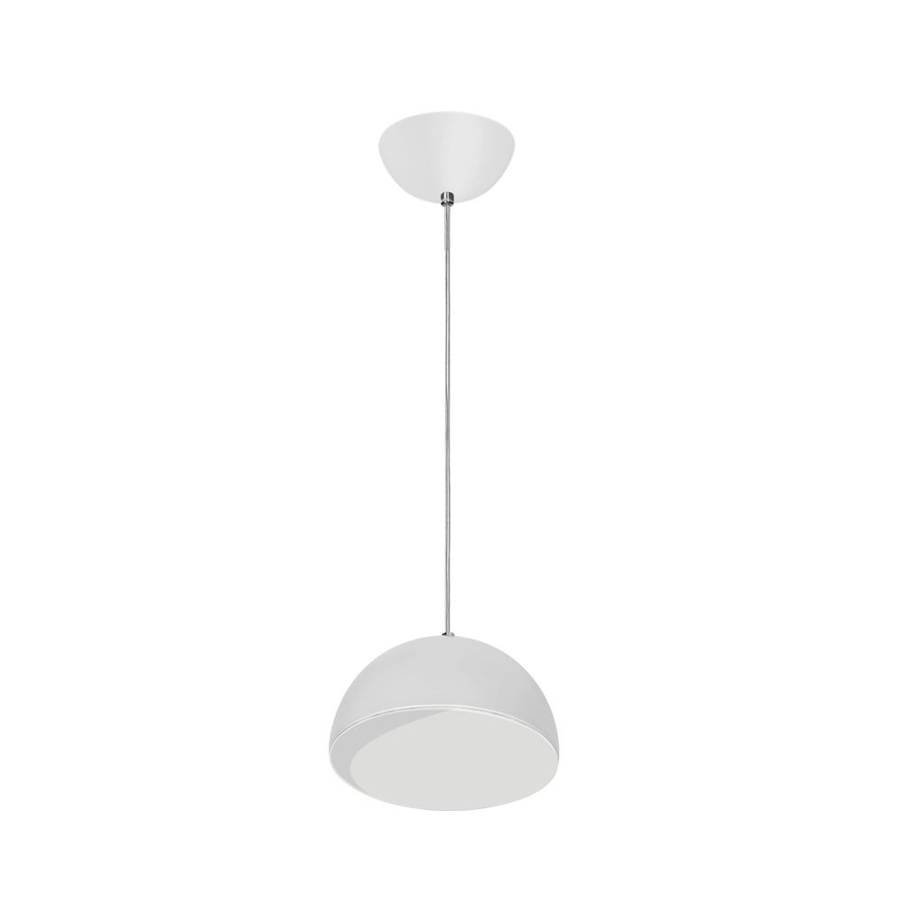 Lustre Pendente Design 7743 3 Lâmpadas E27 Branca