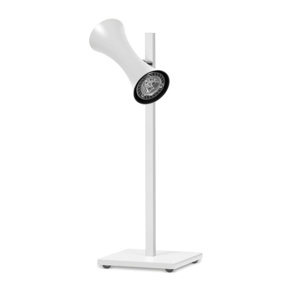 Abajur de Mesa 7915 Branca Direcionável 1 Lâmp. Bivolt Abajur de Mesa 7915 Branca Direcionável 1 Lâmp. Bivolt