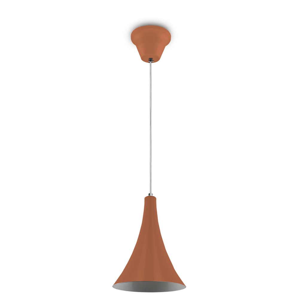 Lustre Pendente 868 1 Lâmpada Soquete E27 Cobre Lustre Pendente 868 1 Lâmpada Soquete E27 Cobre