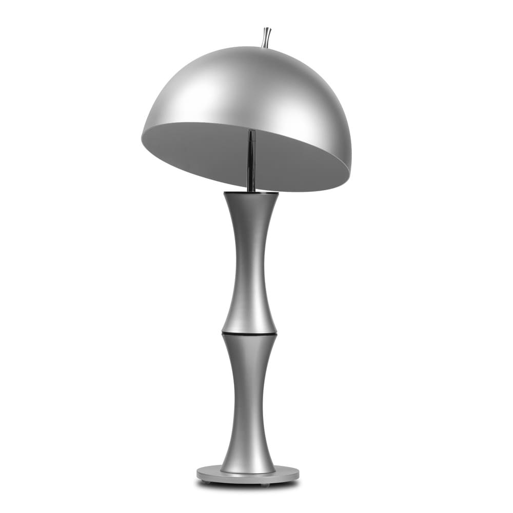 Abajur de Mesa 7635 Prata Direcionável 1 Lâmpada Bivolt Abajur de Mesa 7635 Prata Direcionável 1 Lâmpada Bivolt