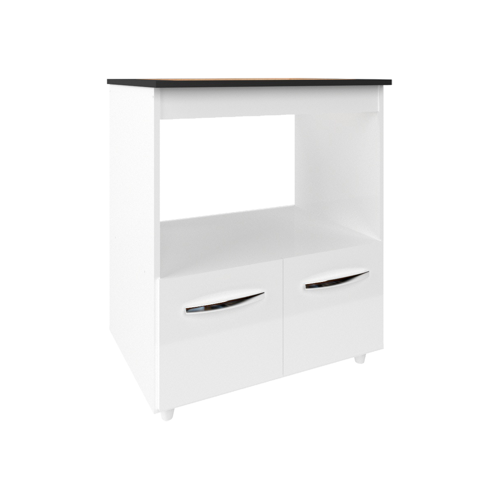 Balcão Armário para Fogão Cooktop 5 Bocas e Forno Elétrico Cozinha Evelyn Mobília Decor Branco Balcão Armário para Fogão Cooktop 5 Bocas e Forno Elétrico Cozinha Evelyn Mobília Decor Branco