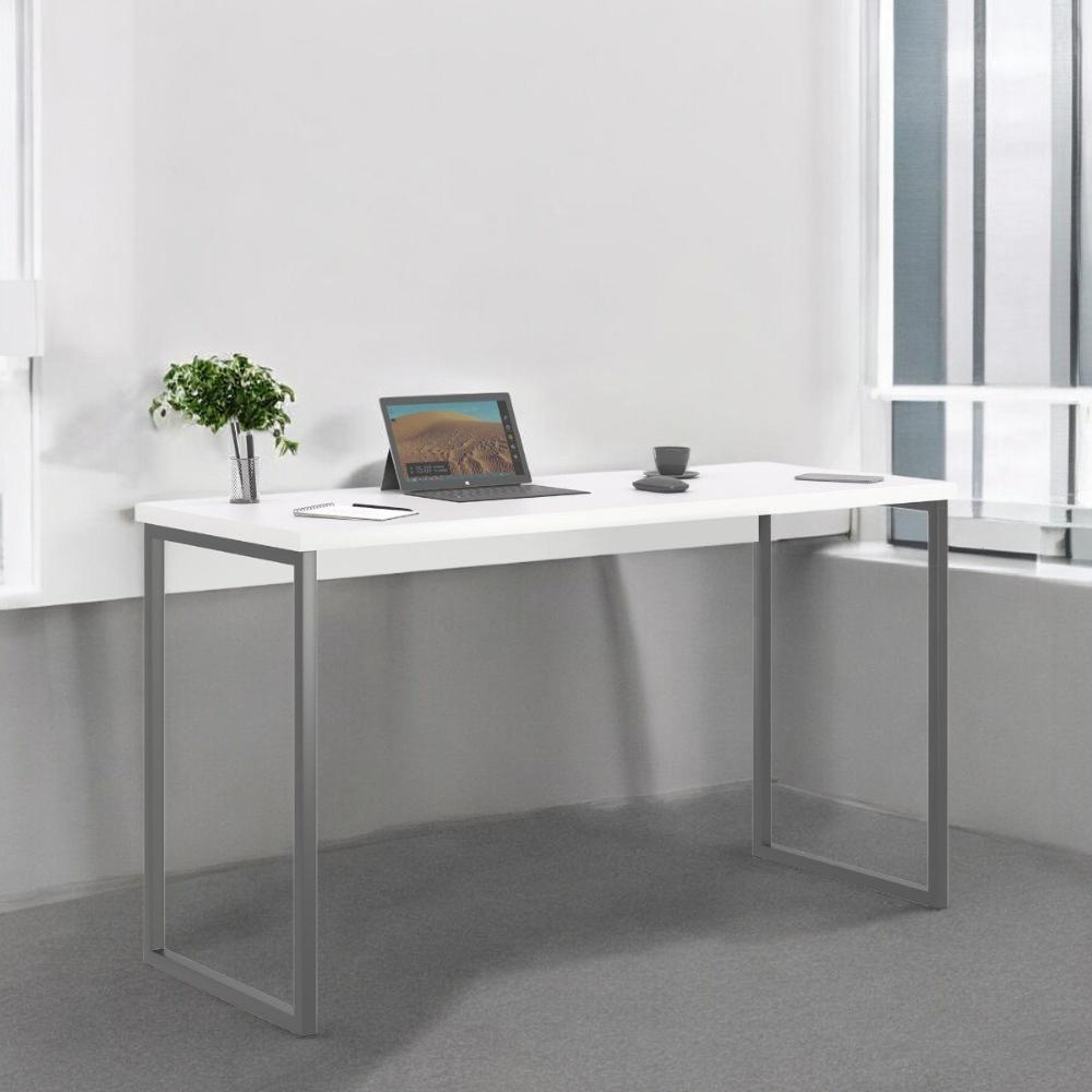 Mesa Home Office Escrivaninha Shine 1,36 Branco Mesa Home Office Escrivaninha Shine 1,36 Branco