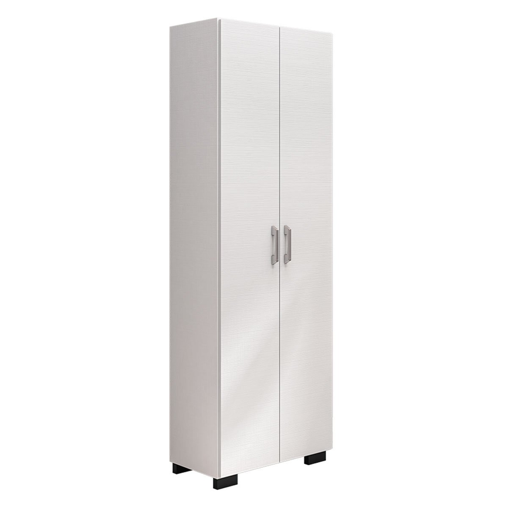 Livreiro 5 Prateleiras c/ Portas Grandes Office Branco Livreiro 5 Prateleiras c/ Portas Grandes Office Branco