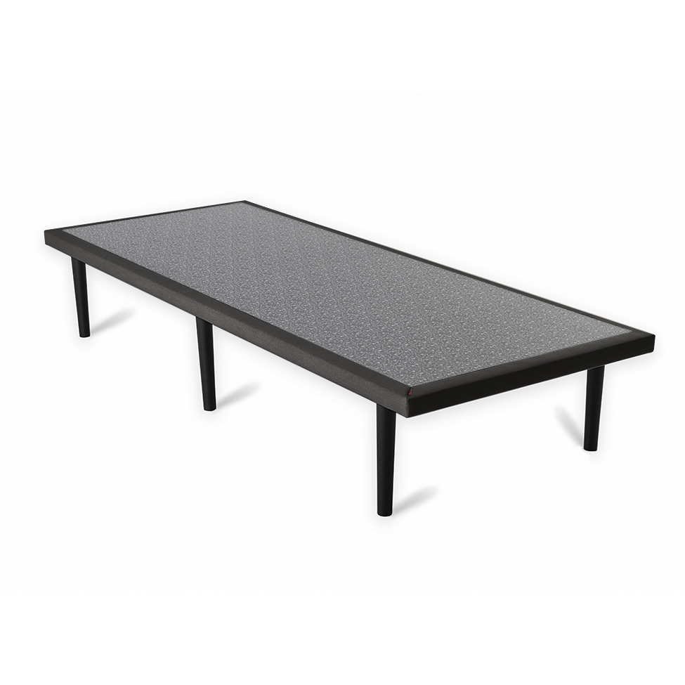 Base para Cama Box Solteiro Float Mescla Chumbo 88 cm Base para Cama Box Solteiro Float Mescla Chumbo 88 cm