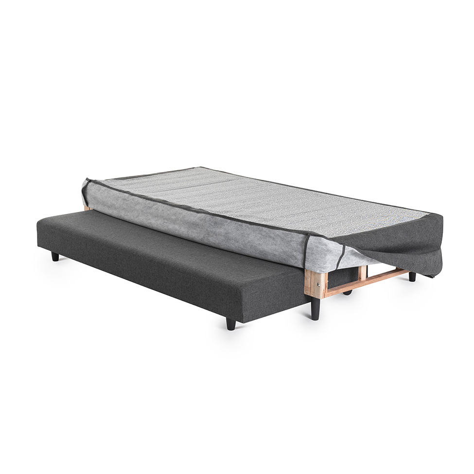 Cama Auxiliar Doppio Letto Mescla Chumbo 75x174 cm Cama Auxiliar Doppio Letto Mescla Chumbo 75x174 cm