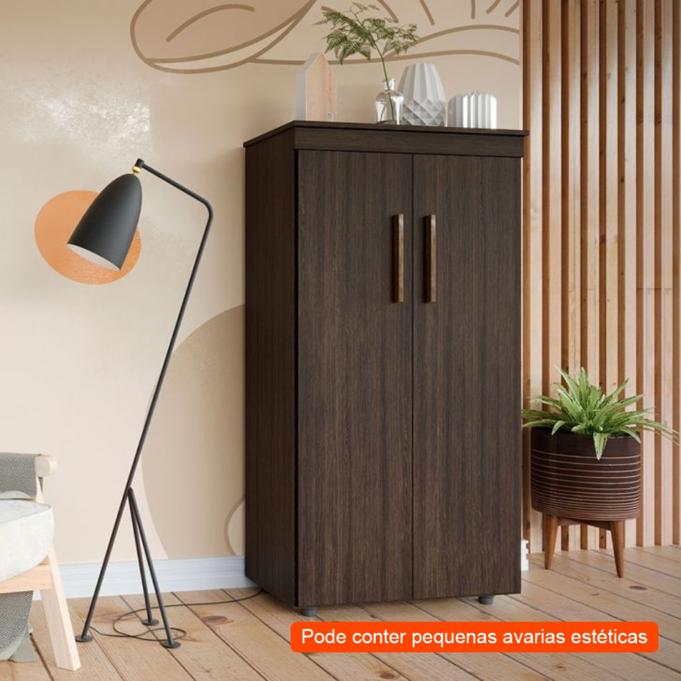 [OUTLET] Armário de Escritório Advantage 2 PT Capuccino 142 cm