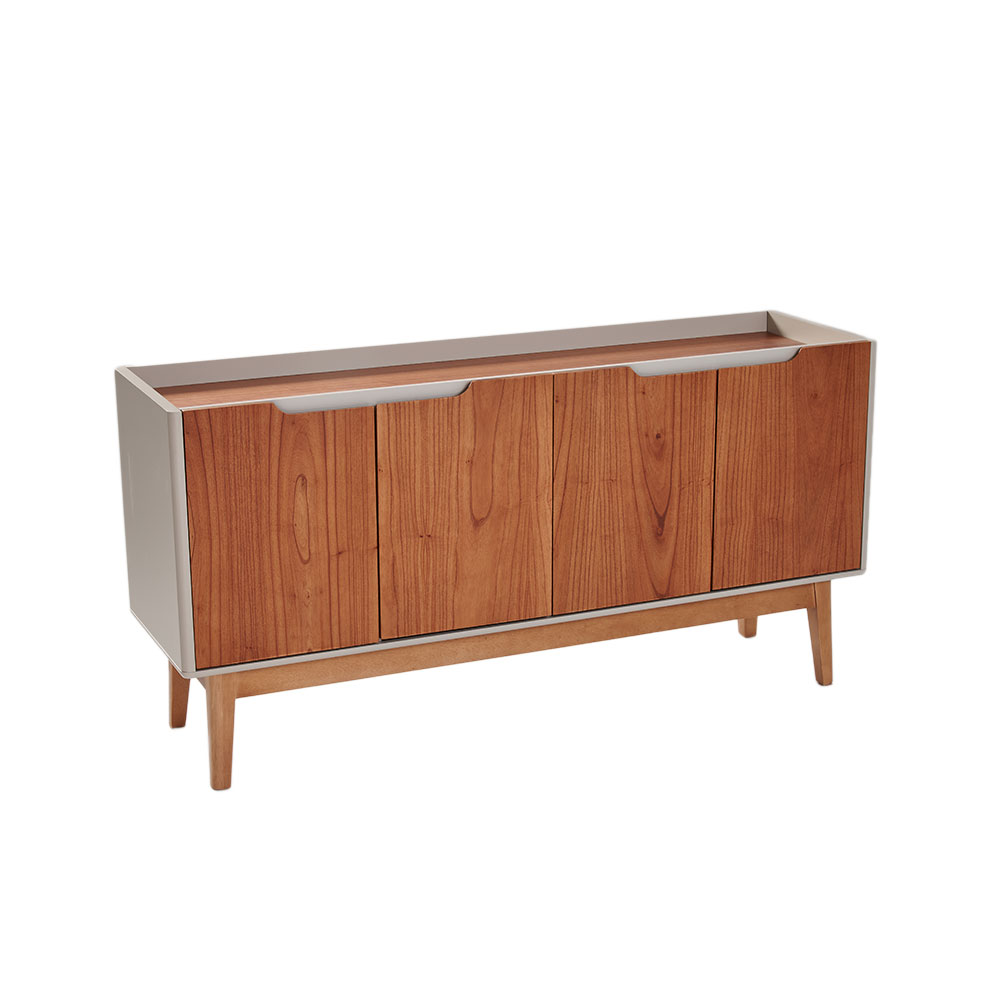 Buffet Vita 4 PT 3 GV Mel e Off White Buffet Vita 4 PT 3 GV Mel e Off White