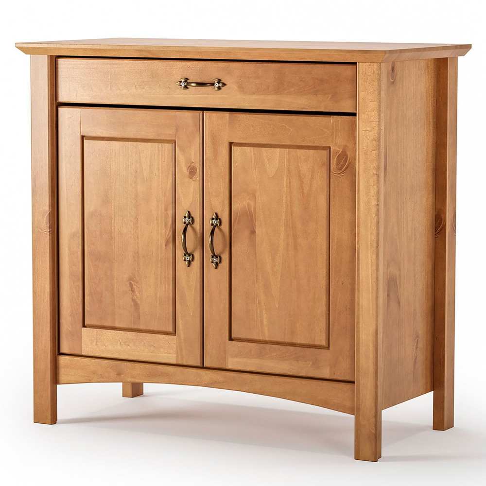 Buffet Aparador Madeira Maciça 2 Portas 1 Gaveta 93 cm Bella Carvalho Fosco Buffet Aparador Madeira Maciça 2 Portas 1 Gaveta 93 cm Bella Carvalho Fosco