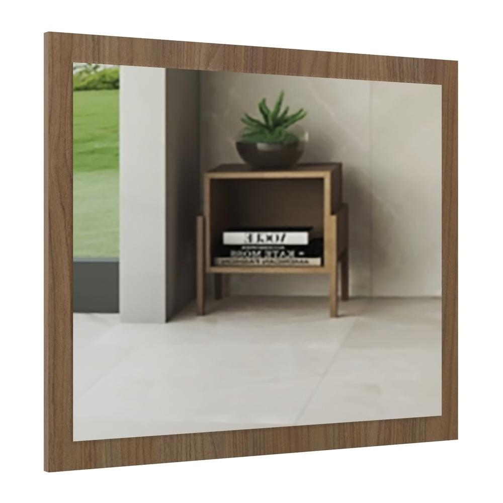 Espelheira para Banheiro 60cm Multimóveis CR10111 Noce Espelheira para Banheiro 60cm Multimóveis CR10111 Noce