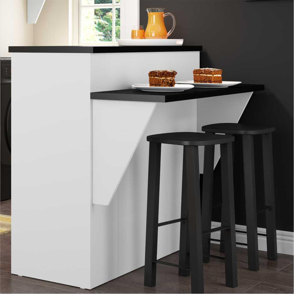 Bancada Balcão/Mesa Cozinha Mariah Multimóveis MP5484 Branca Bancada Balcão/Mesa Cozinha Mariah Multimóveis MP5484 Branca