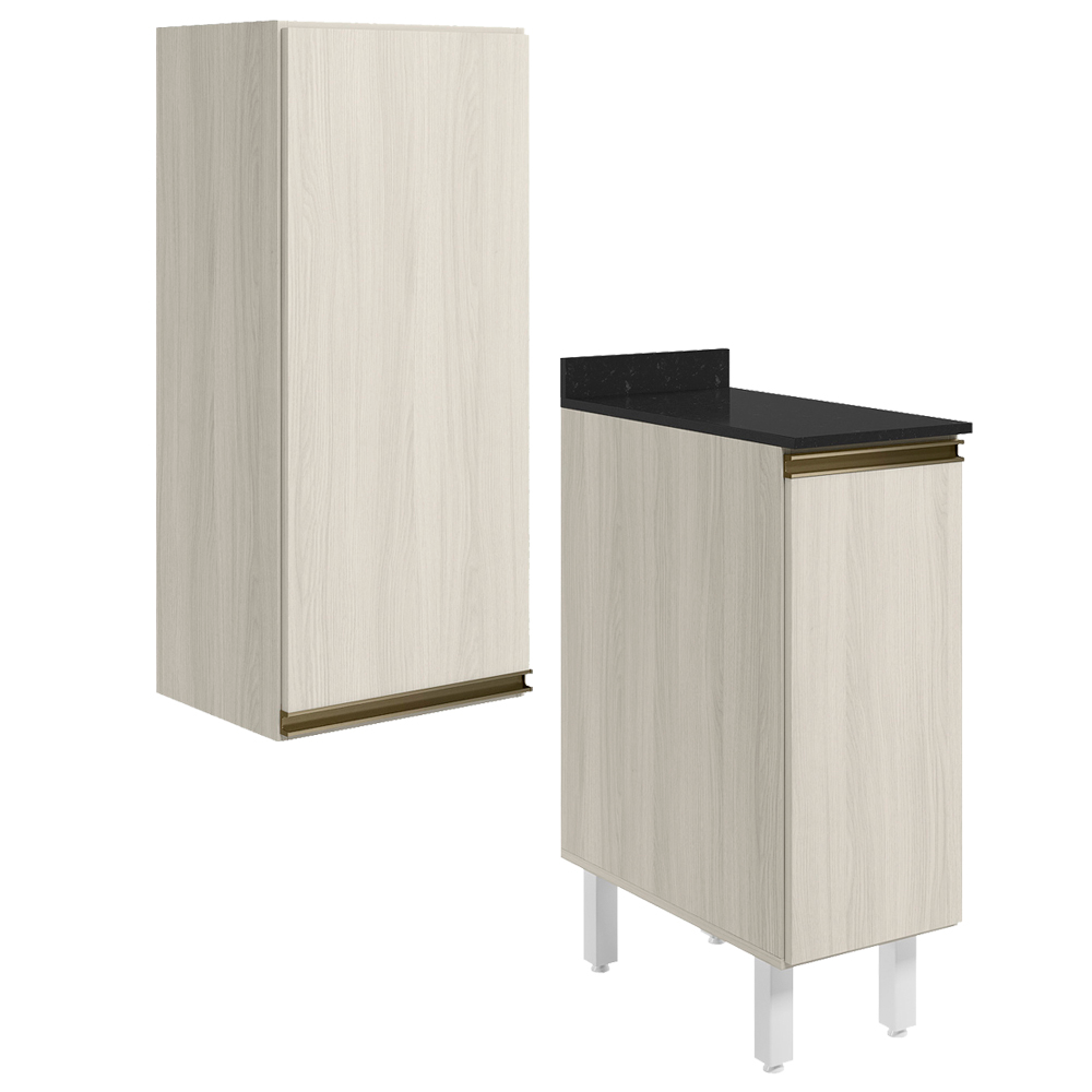 Armario Aereo Balcao 1 Porta 30cm MDF Kali Bianco Toq Bianco Toq Nicioli Armario Aereo Balcao 1 Porta 30cm MDF Kali Bianco Toq Bianco Toq Nicioli