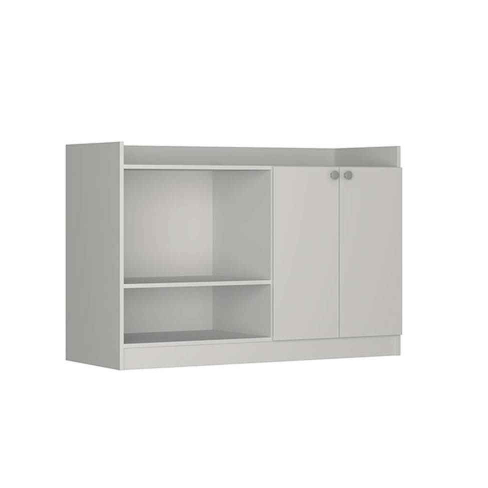 Gabinete para Micro-Ondas Sarandi 2 Portas Branco Gabinete para Micro-Ondas Sarandi 2 Portas Branco