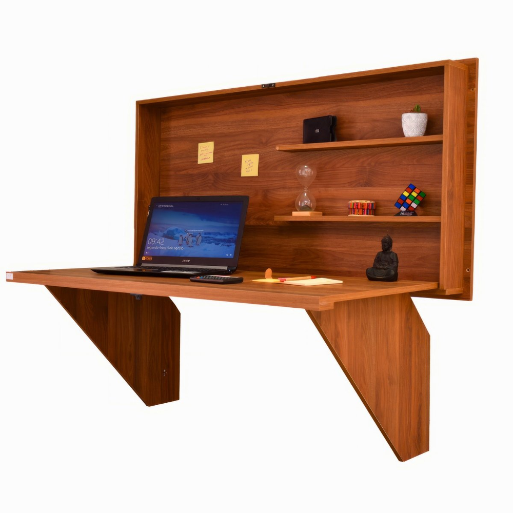 Mesa Home Office Escrivaninha Retrátil Noronha Mesa Home Office Escrivaninha Retrátil Noronha