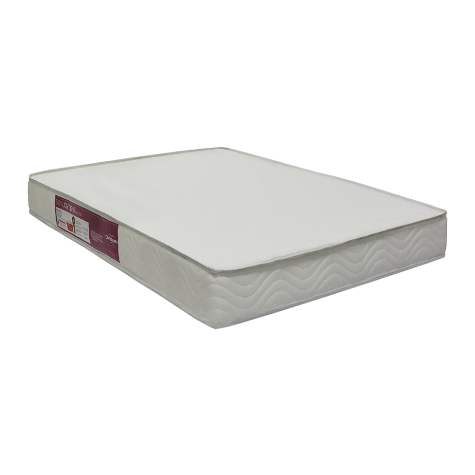 Colchão Infantil Baby Light com Espuma D18 (12x60x130) Branco Colchão Infantil Baby Light com Espuma D18 (12x60x130) Branco