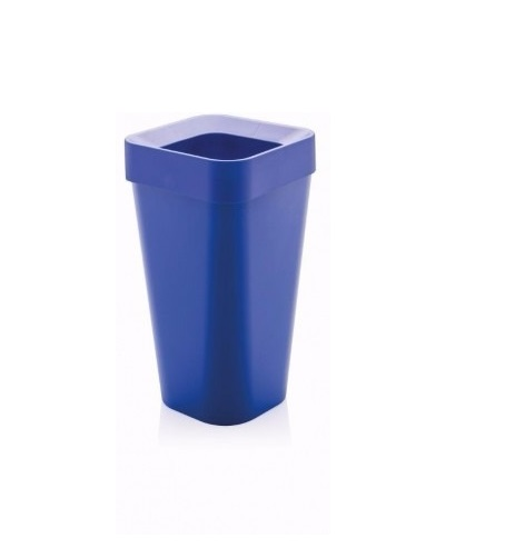 Cesto De Lixo Azul Com Aro Casa Ou Escritório 15 Litros Cesto De Lixo Azul Com Aro Casa Ou Escritório 15 Litros