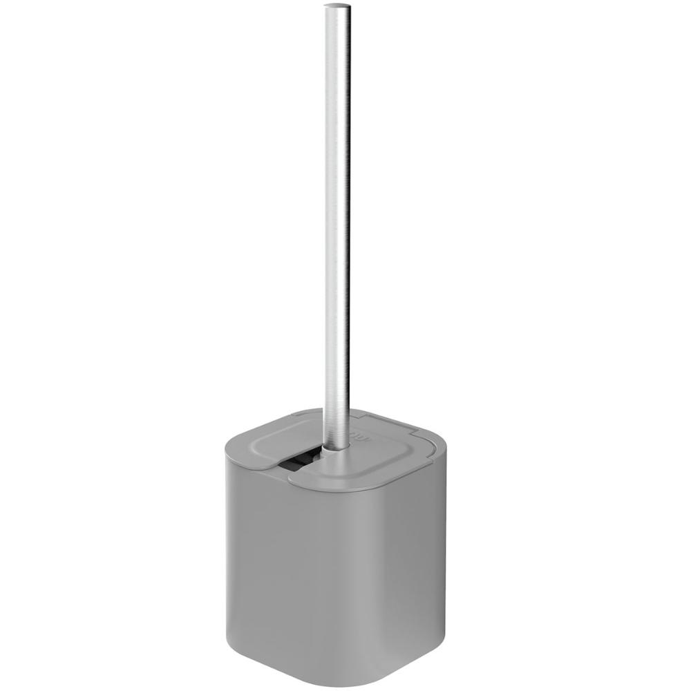 Suporte Escova Sanitária com Tampa para Banheiro Lavabo Polipropileno Dual OU Chumbo Suporte Escova Sanitária com Tampa para Banheiro Lavabo Polipropileno Dual OU Chumbo